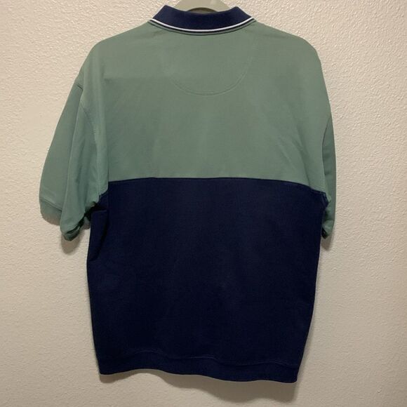 Thomson Shirtmakers Men’s Polo Shirt Size L Green - Picture 2 of 5